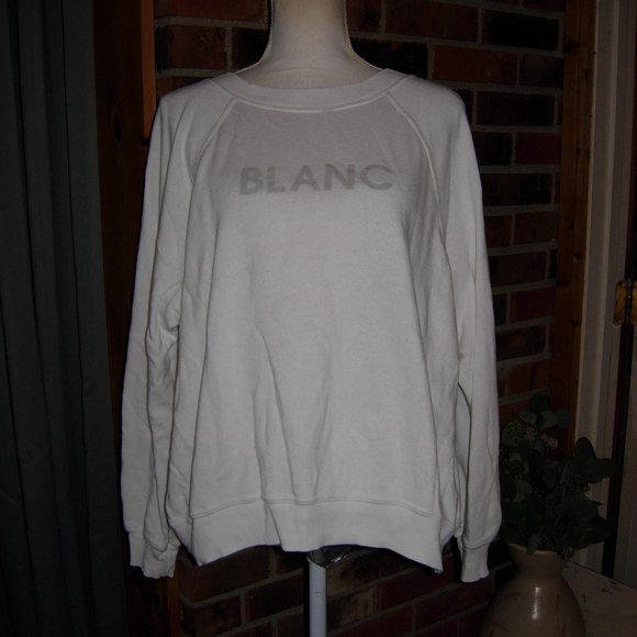 wildfox blanc white sweatshirt M - Picture 1 of 5